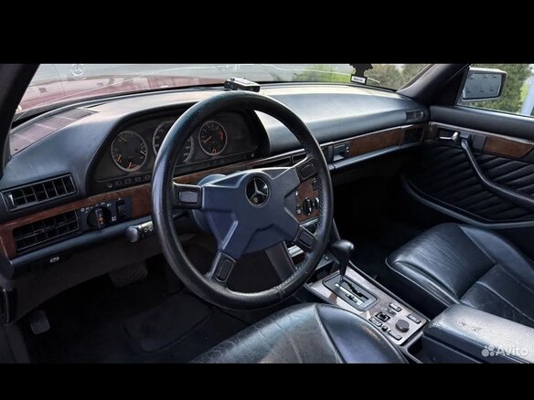 1991 Mercedes-Benz S-Класс 300 II (W126) Рестайлинг, красный, 1049000 рублей - вид 22