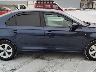 2014 Skoda Rapid I, синий, 699999 рублей, вид 4