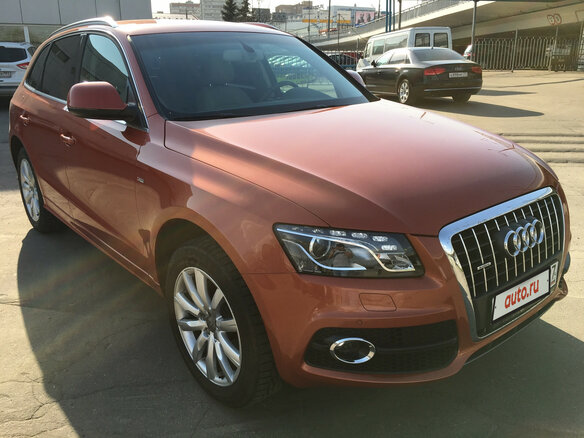 2012 Audi Q5 8tiptronic I (8R), оранжевый - вид 1