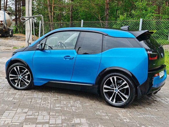 2016 BMW i3 REX 94Ah I (I01), синий, 2250000 рублей - вид 8