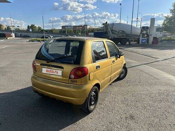 2008 Daewoo Matiz I Рестайлинг, жёлтый, 250000 рублей - вид 1