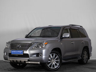 2008 Lexus LX 570 III, серебристый, 3600000 рублей, вид 1