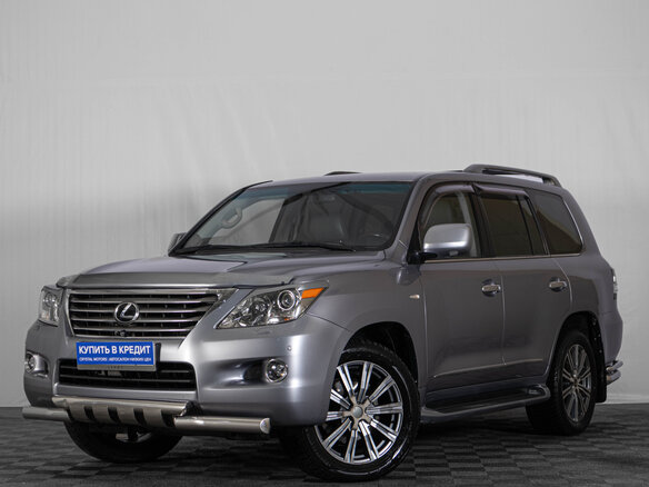 2008 Lexus LX 570 III, серебристый, 3600000 рублей