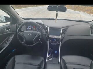 2011 Hyundai Sonata VI (YF), чёрный, 1050000 рублей, вид 5