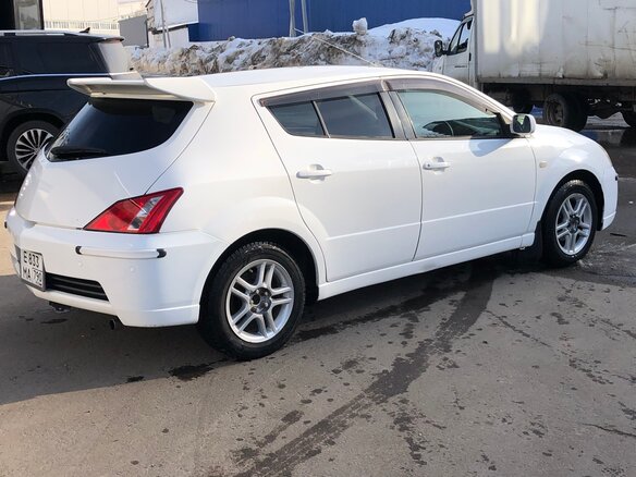 2002 Toyota WiLL II (VS), белый, 550000 рублей - вид 6