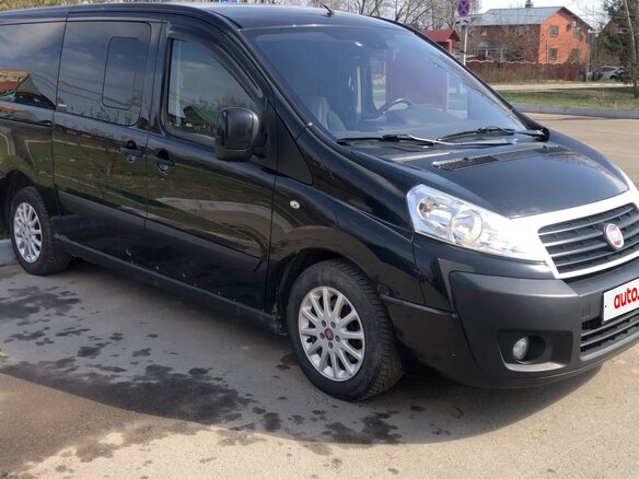 2014 Fiat Scudo II, чёрный, 1100000 рублей