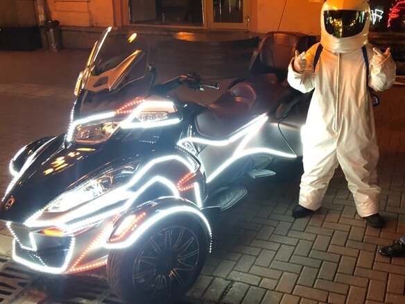 2014 BRP Can-Am Spyder, чёрный, 1615000 рублей - вид 3