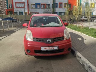 2007 Nissan Note I, красный, 650000 рублей, вид 1