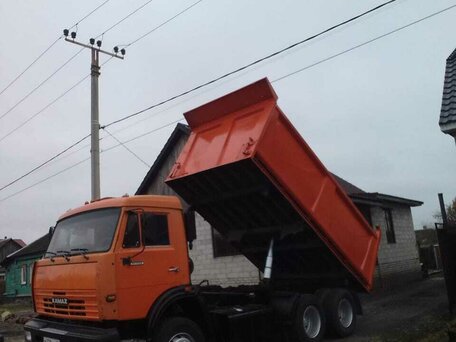 2008 КамАЗ 55102, оранжевый, 2300000 рублей, вид 1