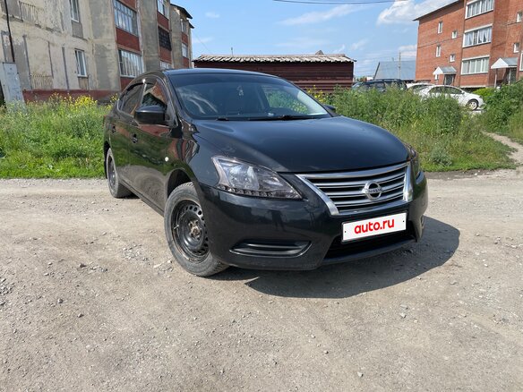 2015 Nissan Sentra VII (B17), чёрный, 850000 рублей - вид 1