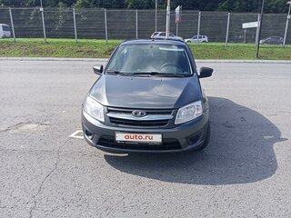 2018 Lada (ВАЗ) Granta I, серый, 600000 рублей, вид 1