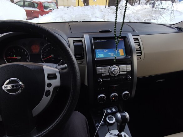 2010 Nissan X-Trail II, чёрный, 1100000 рублей - вид 13