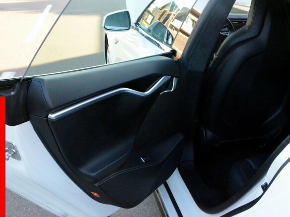 2015 Tesla Model S P85D I, белый - вид 9