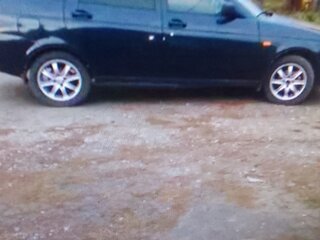 2008 Lada (ВАЗ) Priora I, чёрный, 520000 рублей, вид 5