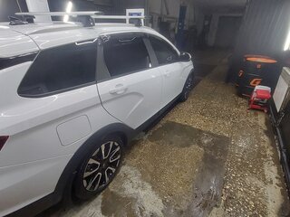 2024 Lada (ВАЗ) Vesta SW Cross I Рестайлинг (NG), белый, 1700000 рублей, вид 2