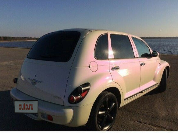 2002 Chrysler PT Cruiser, бежевый - вид 5