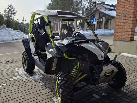2015 BRP Can-Am Maverick 1000R, белый, 1500000 рублей - вид 5