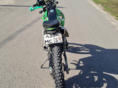 2015 Kawasaki KLX 150, зелёный, 210000 рублей, вид 3