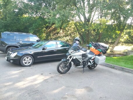 2012 Honda VFR 1200X (Crosstourer), серебристый, 875000 рублей, вид 1