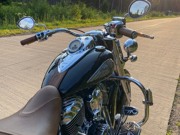 2016 Indian Chief Vintage, чёрный, 1600000 рублей