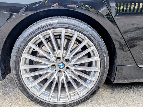 2019 BMW 7 серии 750i xDrive VI (G11/G12) Рестайлинг, чёрный, 6400000 рублей - вид 10