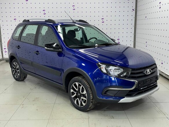 2026 Lada (ВАЗ) Granta Cross I Рестайлинг, синий - вид 2