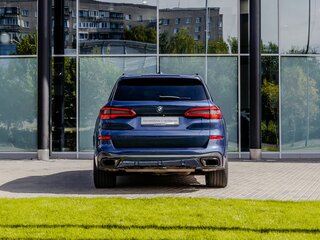 2019 BMW X5 40i IV (G05/G18), синий, 4300000 рублей, вид 4