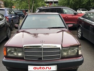 1992 Mercedes-Benz 190 (W201), пурпурный, 399999 рублей, вид 1