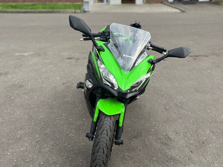 2017 Kawasaki Ninja 650, зелёный, 650000 рублей, вид 3