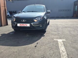 2018 Lada (ВАЗ) Granta I Рестайлинг, серый, 700000 рублей, вид 2