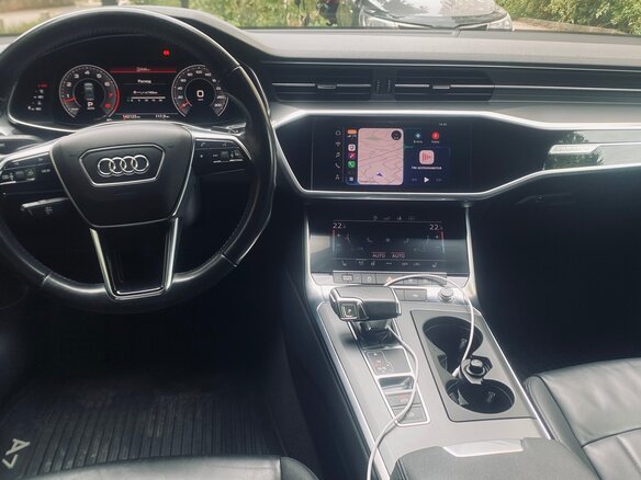 2018 Audi A7 55 TFSI II (4K), синий, 3849000 рублей - вид 10
