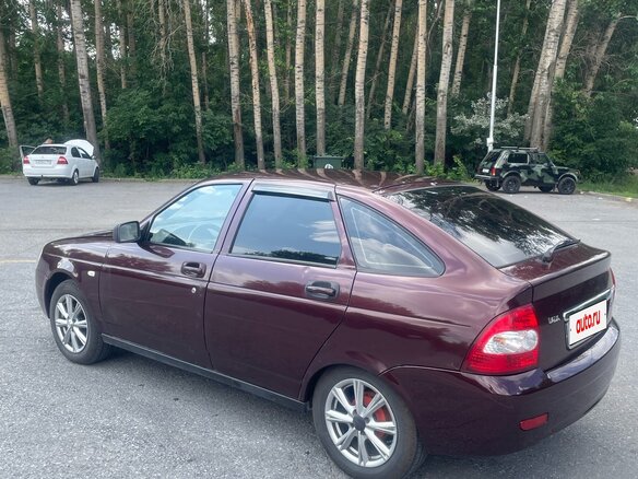 2011 Lada (ВАЗ) Priora I, пурпурный, 265000 рублей - вид 7