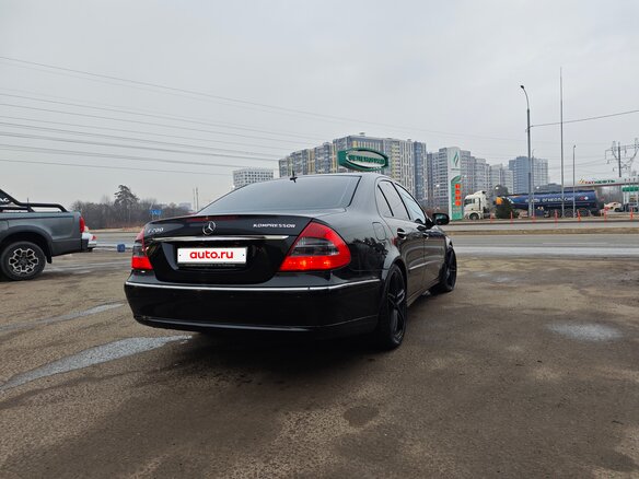 2006 Mercedes-Benz E-Класс 200 III (W211, S211), чёрный, 1300000 рублей - вид 8