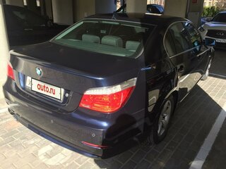 2009 BMW 5 серии 520i V (E60/E61) Рестайлинг, синий, 1650000 рублей, вид 4