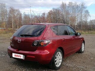 2008 Mazda 3 I (BK) Рестайлинг, красный, 750000 рублей, вид 4