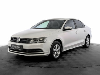 2015 Volkswagen Jetta VI Рестайлинг, белый, 1116000 рублей, вид 1