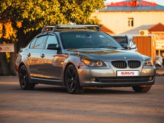 2009 BMW 5 серии 520d V (E60/E61) Рестайлинг, серый, 1400000 рублей, вид 2