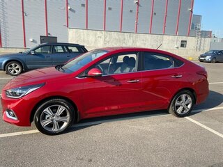 2020 Hyundai Solaris II, красный, 1650000 рублей, вид 3