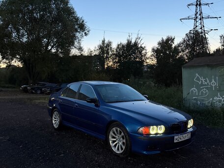 1998 BMW 5 серии 528i IV (E39), синий, 600000 рублей, вид 1