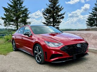 2021 Hyundai Sonata VIII (DN8), красный, 2330000 рублей, вид 1