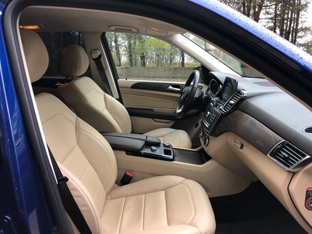 2017 Mercedes-Benz GLE 350 d I (W166), синий, 4600000 рублей, вид 5