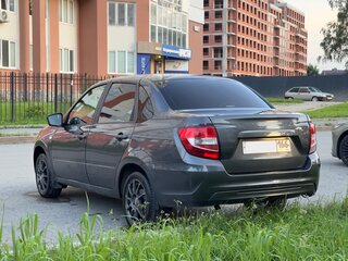 2019 Lada (ВАЗ) Granta I Рестайлинг, серый, 400000 рублей, вид 5