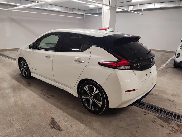 2019 Nissan Leaf II (ZE1), белый, 1900000 рублей - вид 8