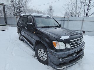 1999 Toyota Land Cruiser Cygnus 100 Series, чёрный, 2500000 рублей, вид 3