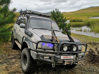 1992 Toyota Land Cruiser 80 Series, серый, 3500000 рублей, вид 3