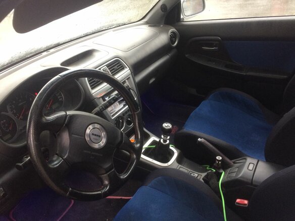 2001 Subaru Impreza WRX STi II, серебристый
