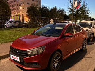 2016 Lada (ВАЗ) Vesta I, красный, 630000 рублей, вид 1