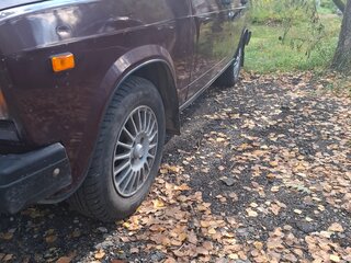 2008 Lada (ВАЗ) 2107, пурпурный, 220000 рублей, вид 2