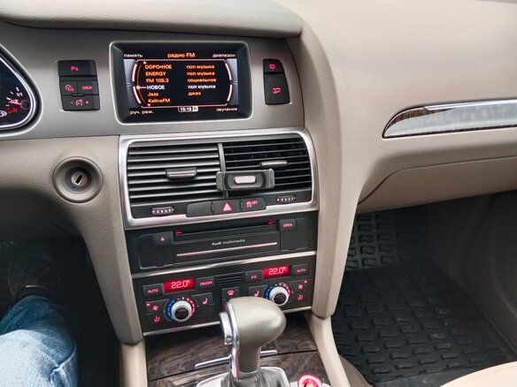 2014 Audi Q7 I (4L) Рестайлинг, синий, 3350000 рублей - вид 20