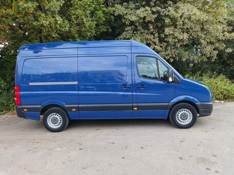 2008 Volkswagen Crafter, синий, 1595000 рублей, вид 4